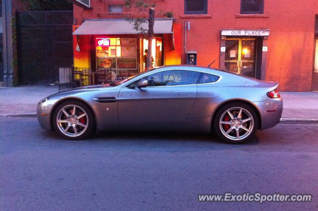 Aston Martin Vantage spotted in Toronto, Canada