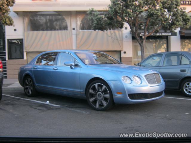 Bentley Continental spotted in La Jolla, California