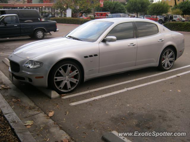 Maserati Quattroporte spotted in San Diego, California