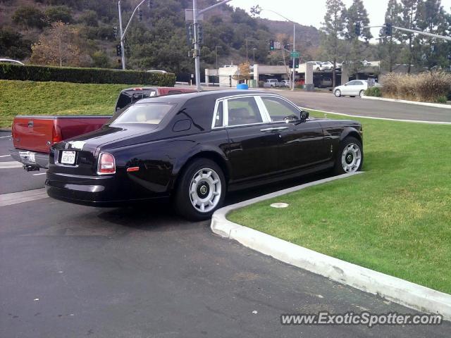 Rolls Royce Phantom spotted in San Diego, California