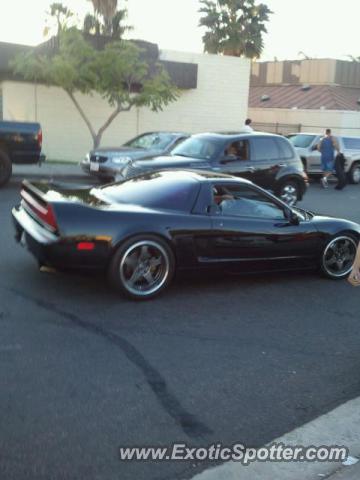 Acura NSX spotted in San Diego, California