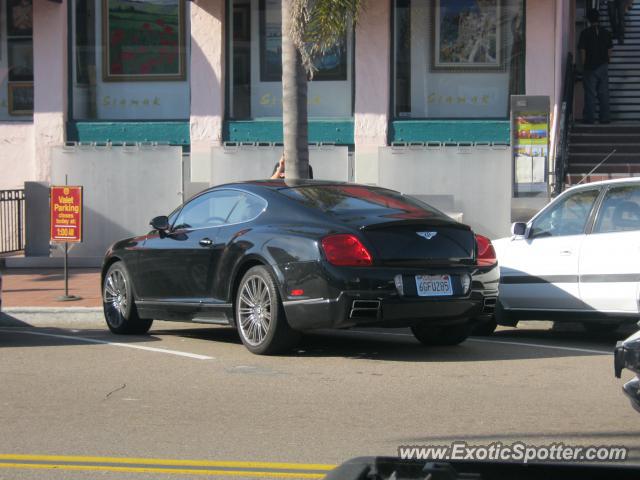 Bentley Continental spotted in La Jolla, California