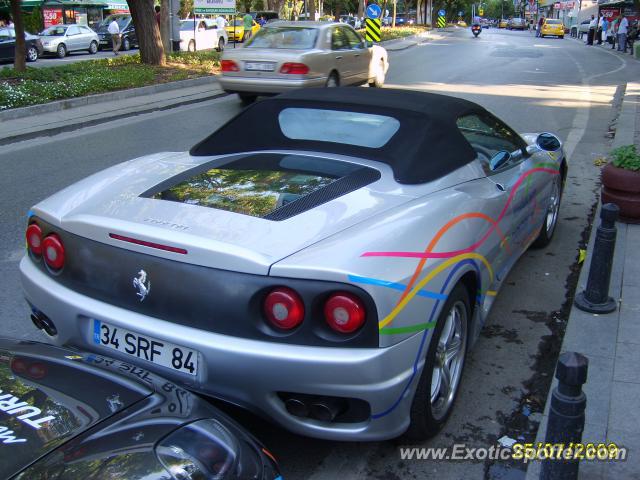 Ferrari 360 Modena spotted in Istanbul, Turkey