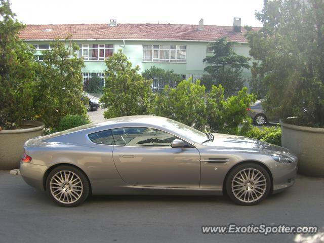 Aston Martin DB9 spotted in Istanbul, Turkey