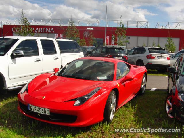 Ferrari 458 Italia spotted in Mainz, Germany