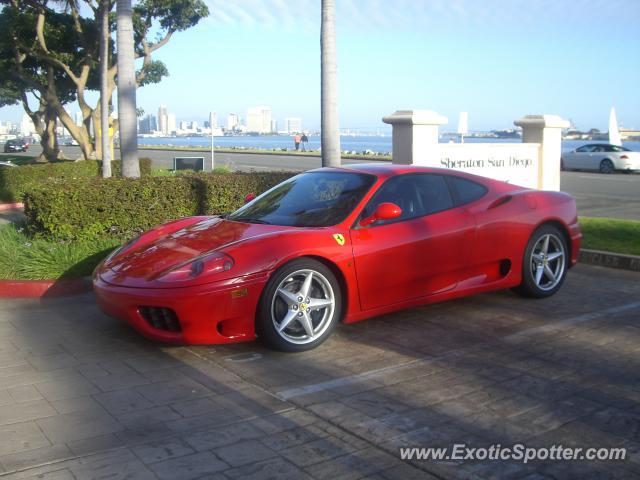 Ferrari 360 Modena spotted in San Diego, California