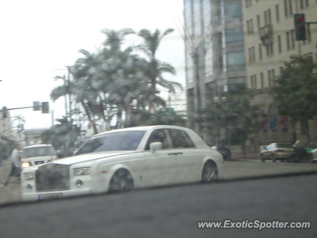 Rolls Royce Phantom spotted in San Diego, California