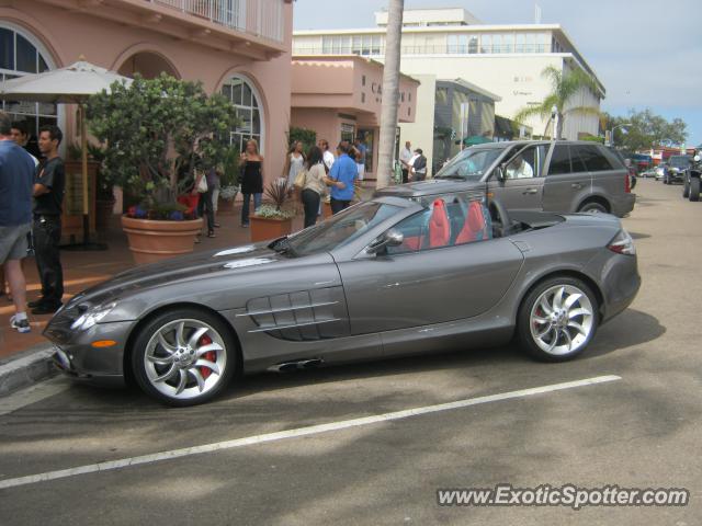 Mercedes SLR spotted in La Jolla, California