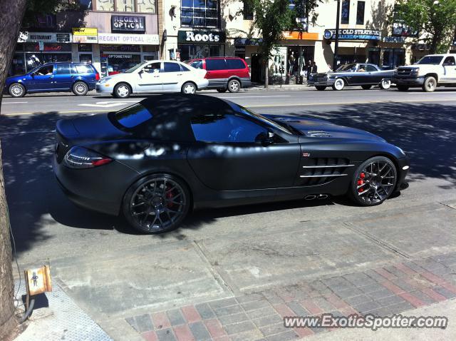 Mercedes SLR spotted in Edmonton, Canada