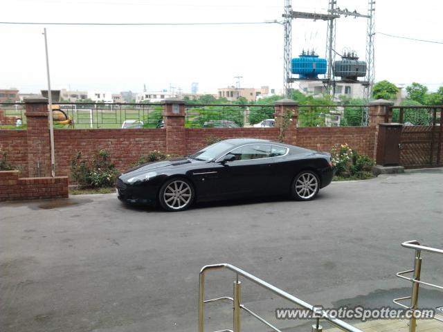 Aston Martin DB9 spotted in Lahore, Pakistan