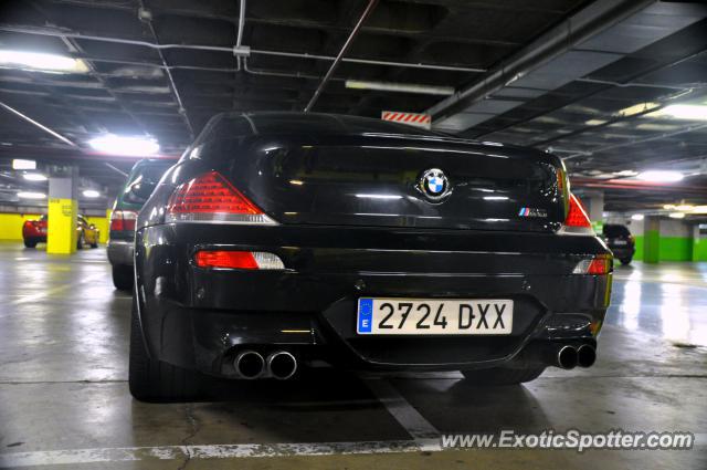 BMW M6 spotted in Madrid, Spain