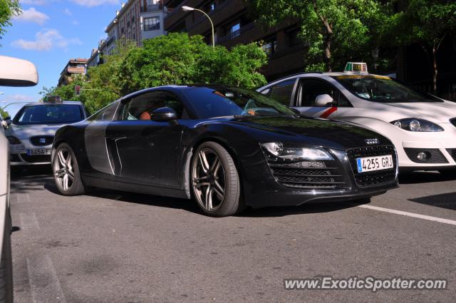 Audi R8 spotted in Madrid, Spain