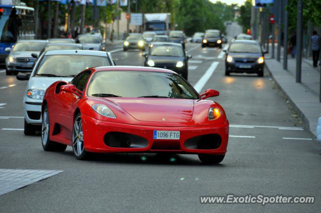 Ferrari F430 spotted in Madrid, Spain