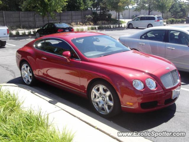 Bentley Continental spotted in  Lake Zurich , Illinois