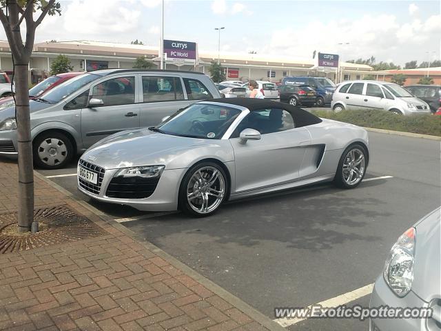 Audi R8 spotted in Teesside, United Kingdom