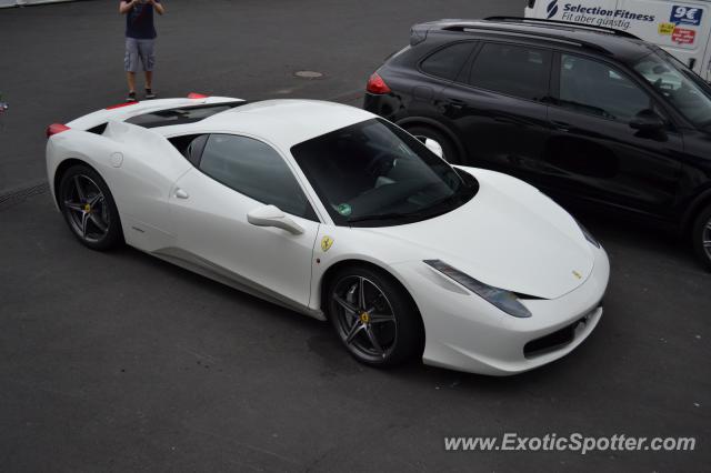 Ferrari 458 Italia spotted in Nürburgring, Germany