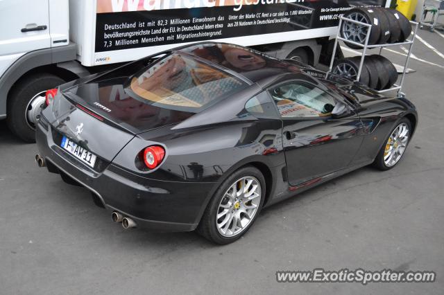 Ferrari 599GTB spotted in Nürburgring, Germany