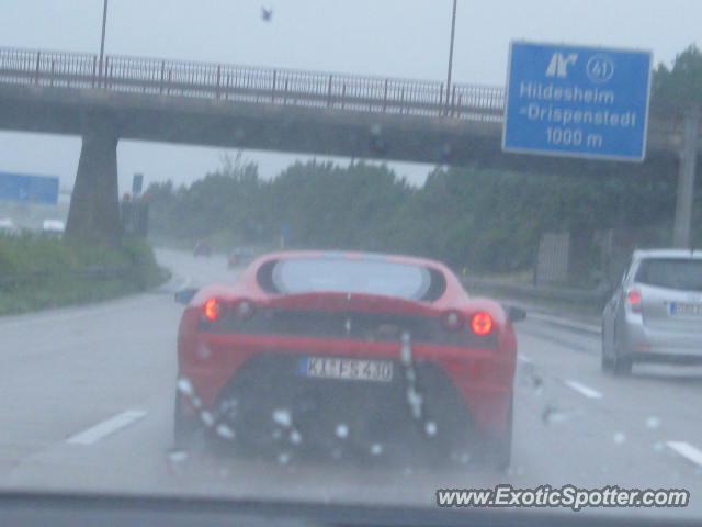 Ferrari F430 spotted in Autobahn, Germany