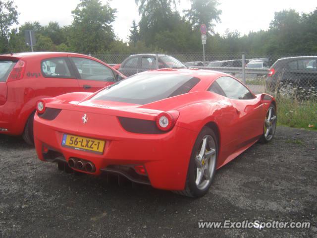 Ferrari 458 Italia spotted in Nurburgring, Germany