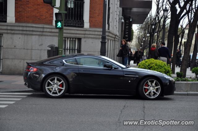 Aston Martin Vantage spotted in Madrid, Spain