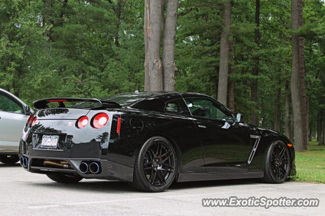 Nissan GT-R spotted in Saratoga Springs, New York