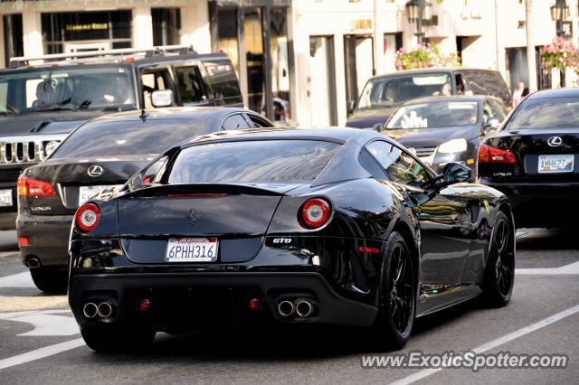 Ferrari 599GTB spotted in Beverly Hills, California