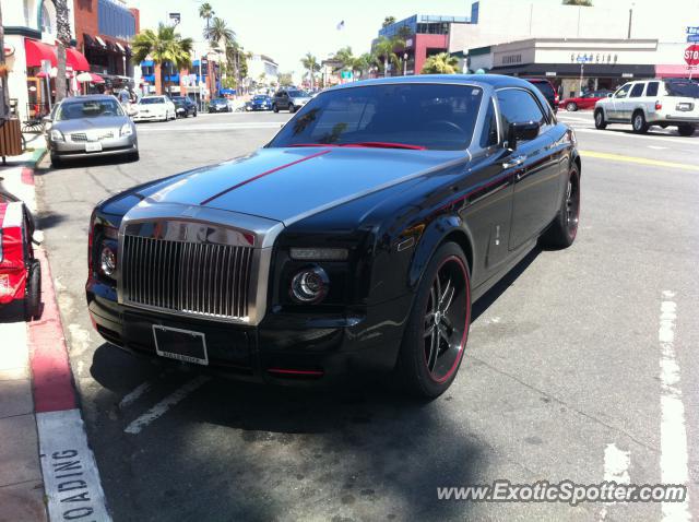 Rolls Royce Phantom spotted in La Jolla, California