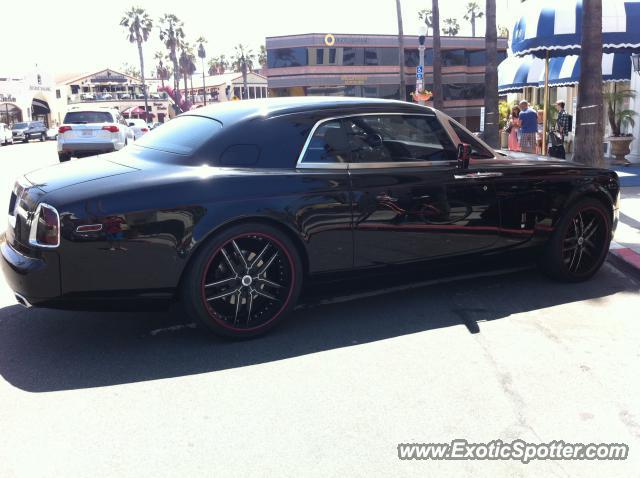 Rolls Royce Phantom spotted in La Jolla, California