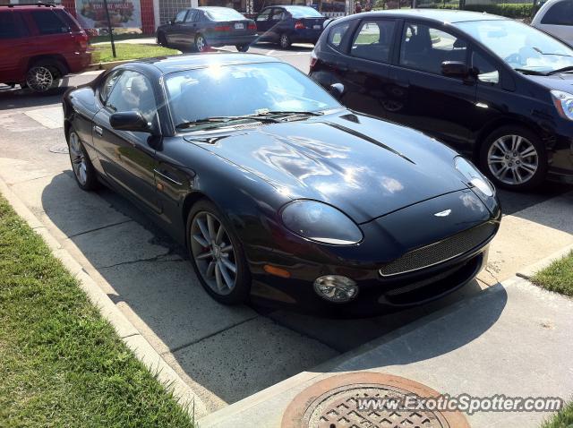 Aston Martin DB7 spotted in Arlington, Virginia