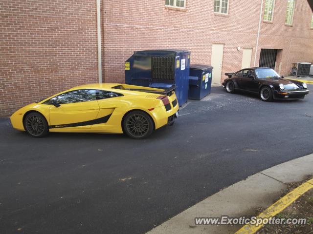 Lamborghini Gallardo spotted in Great Falls, Virginia