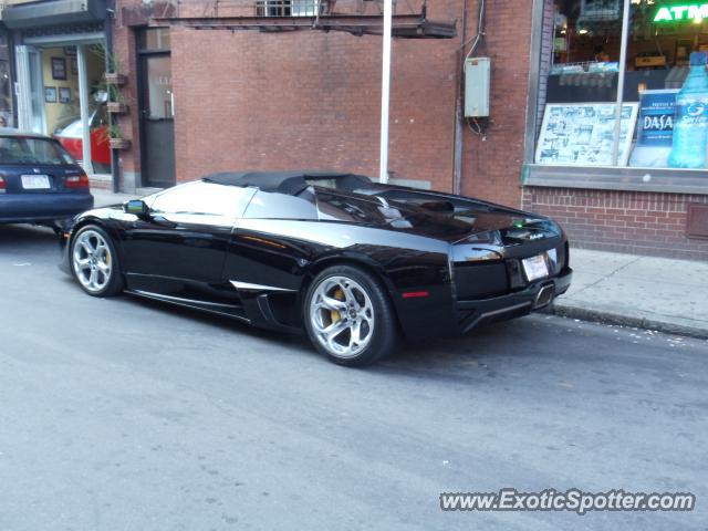 Lamborghini Murcielago spotted in Boston, Massachusetts