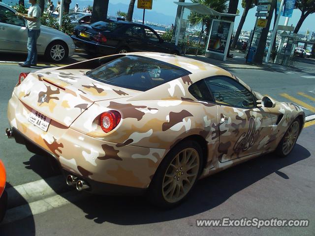 Ferrari 599GTB spotted in Cannes, France