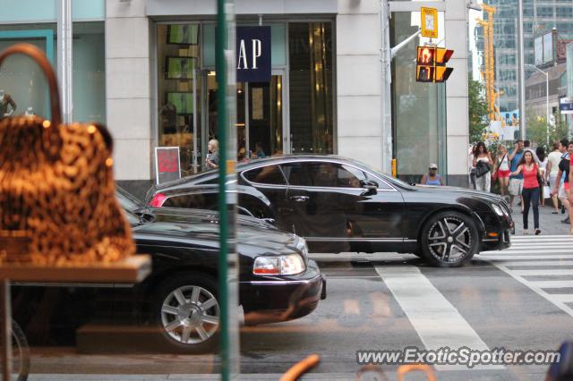 Bentley Continental spotted in Toronto, Canada