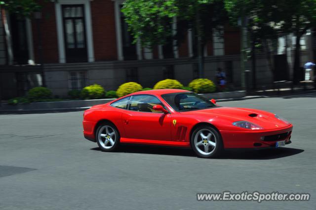 Ferrari 550 spotted in Madrid, Spain