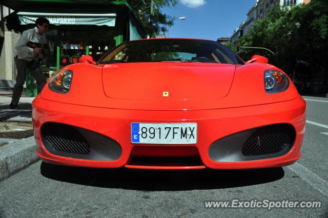 Ferrari F430 spotted in Madrid, Spain