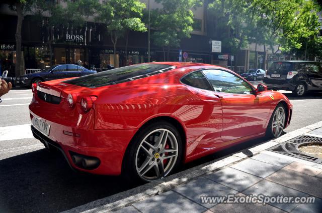 Ferrari F430 spotted in Madrid, Spain