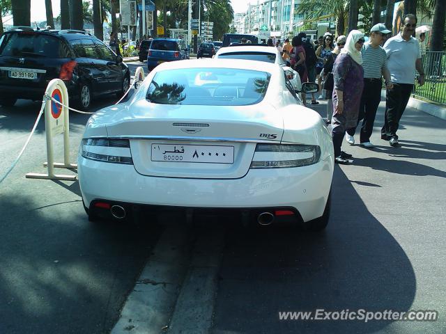 Aston Martin DBS spotted in Cannes, France