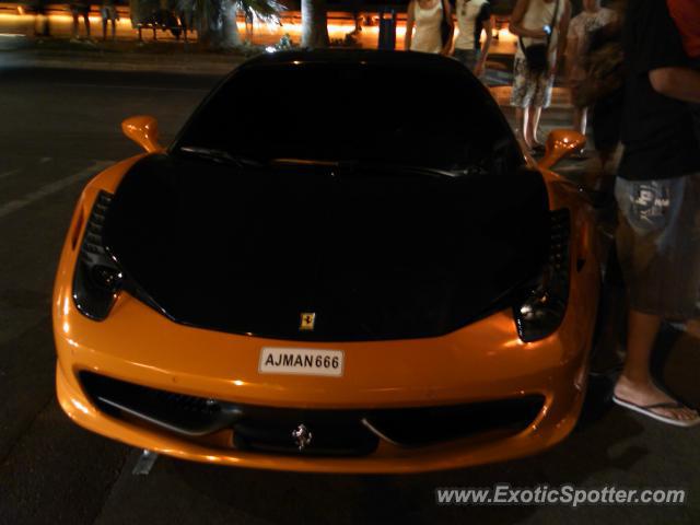 Ferrari 458 Italia spotted in Cannes, France