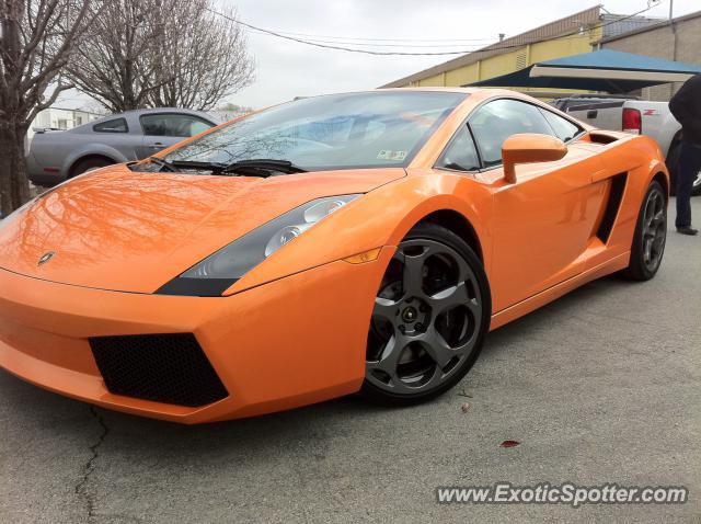 Lamborghini Gallardo spotted in San Antonio, Texas