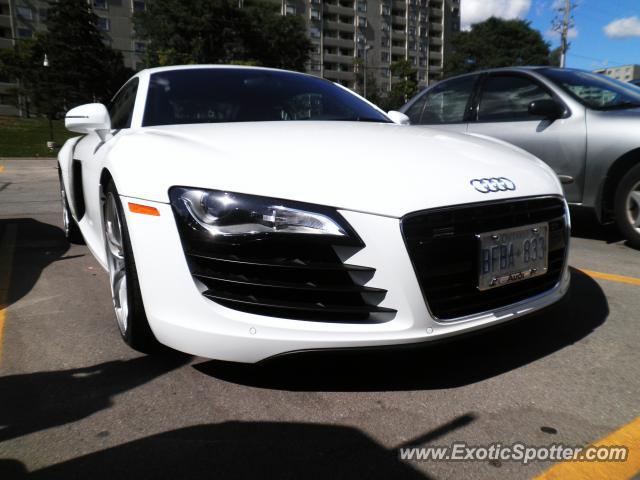 Audi R8 spotted in London, Ontario, Canada