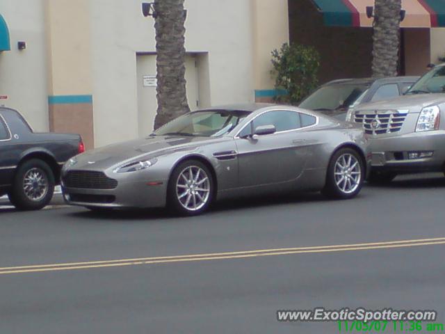 Aston Martin Vantage spotted in La Jolla, California