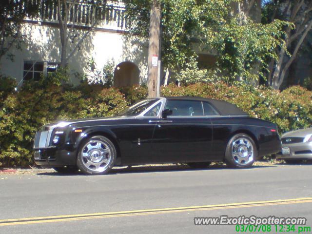 Rolls Royce Phantom spotted in La Jolla, California