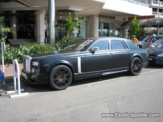 Rolls Royce Phantom spotted in Cannes, France