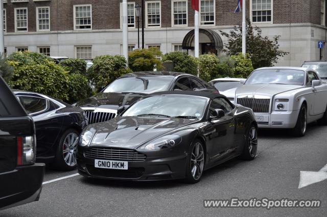 Aston Martin DBS spotted in London, United Kingdom