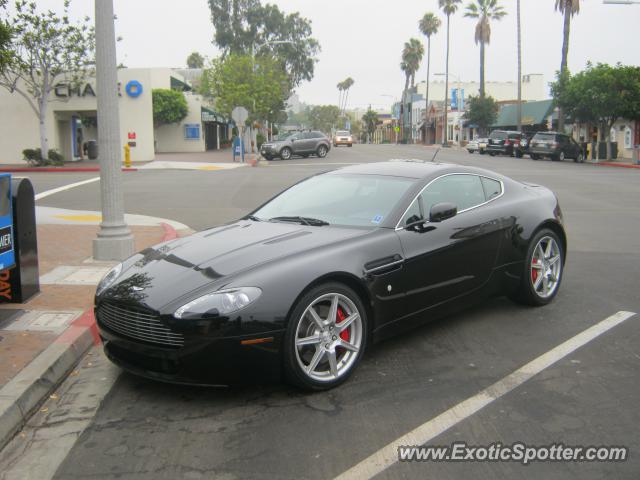 Aston Martin Vantage spotted in La Jolla, California