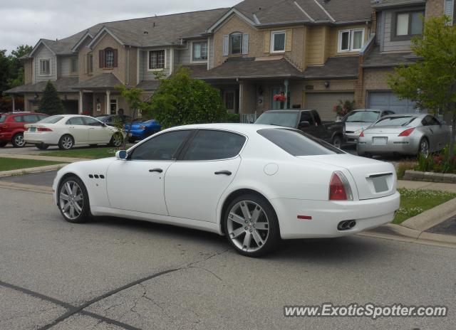 Maserati Quattroporte spotted in Oakville, Canada