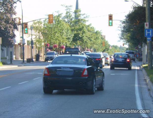 Maserati Quattroporte spotted in Oakville, Canada