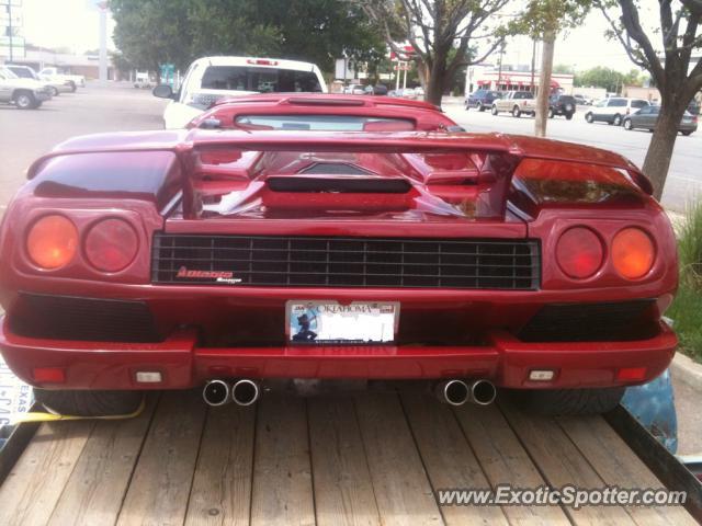 Lamborghini Diablo spotted in Amarillo, Texas