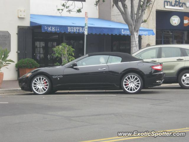 Maserati GranTurismo spotted in La Jolla, California