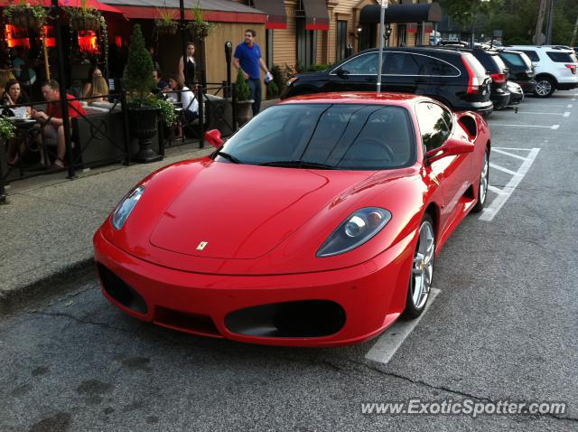 Ferrari F430 spotted in Chagrin Falls, Ohio